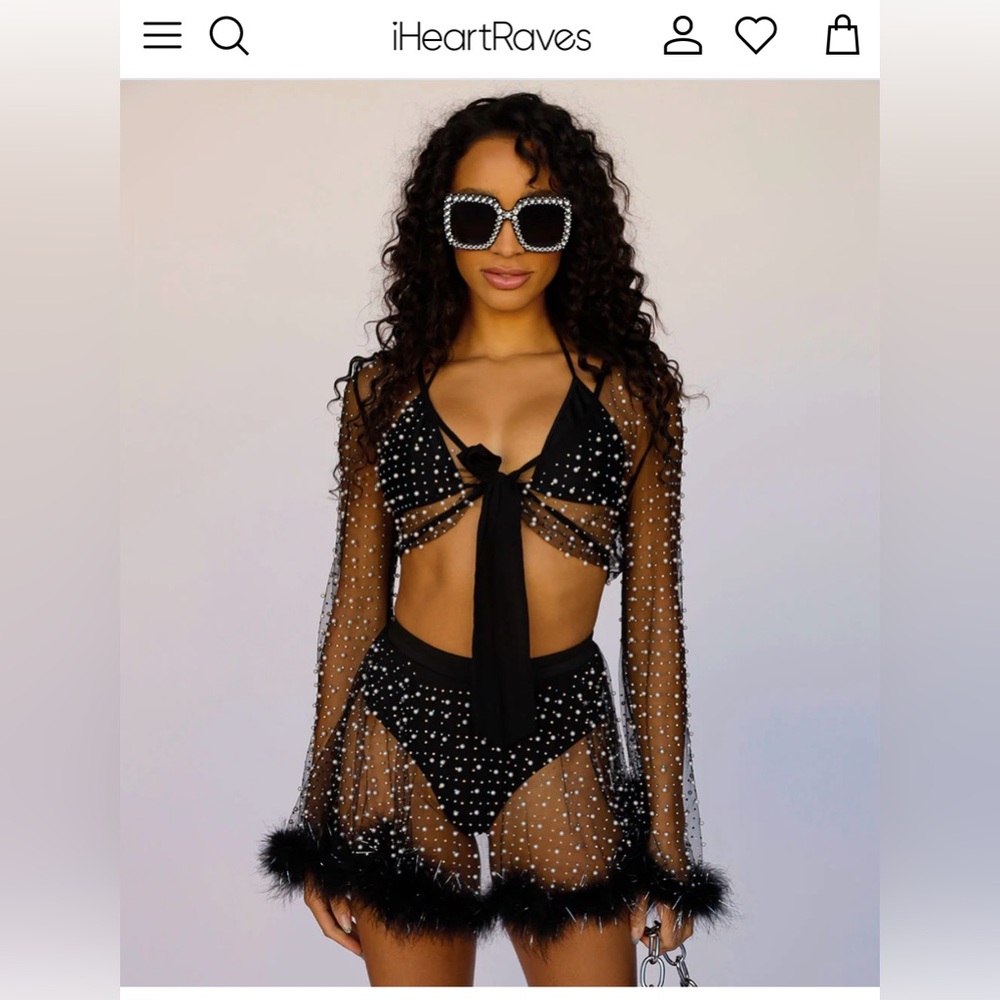 Rave outfit top and bottom